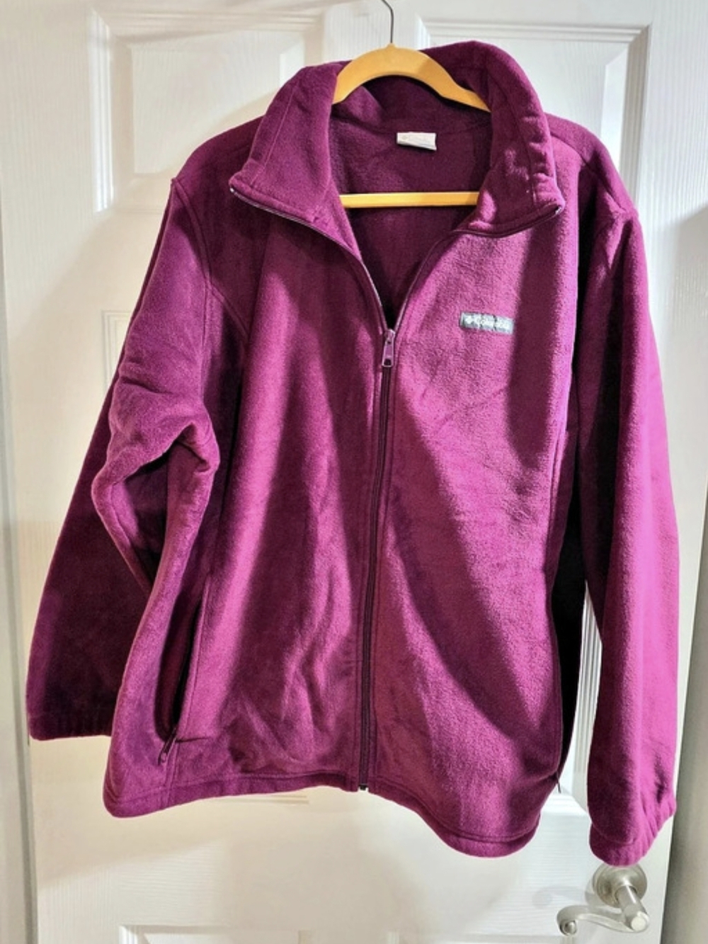 Columbia Women's Benton Springs Full Zip Fleece Jacket Purple